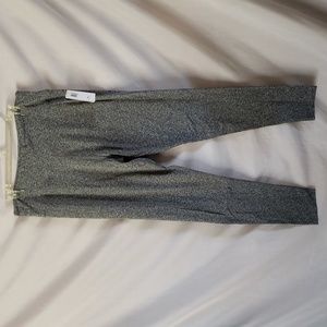 NEW Halston Studio Charcoal Marble Leggings